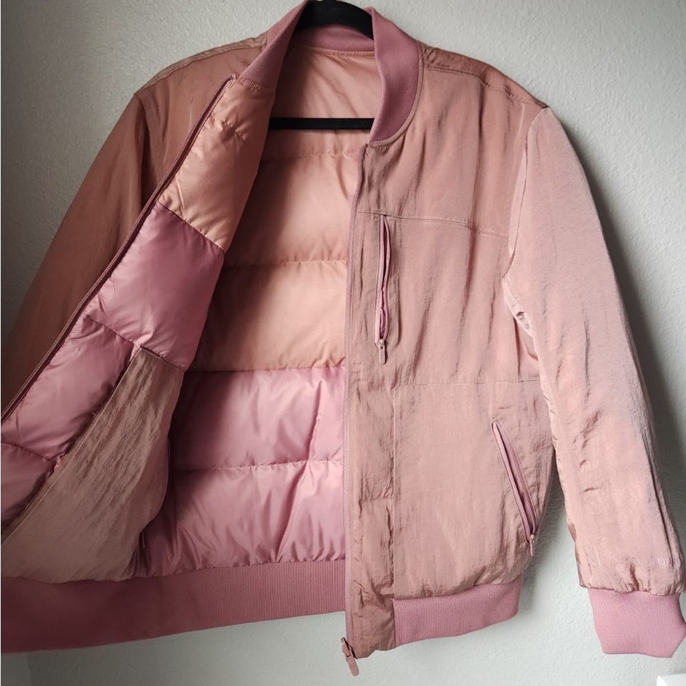 Lululemon Roam Far Bomber Jacket Pink - image 7